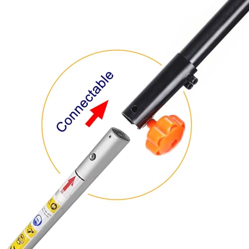 Gabasinover Repalacment Hedge Trimmer Attachment Compatible with Hus128LD Attachment Capable String Trimmers Head Pole saws Powerheads HA322 HA860 HA200 - Thumbnail 4
