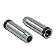 RIVERWELD MIG MAG Kegelige Gasdüse Schutzbecher Abdeckung 145.0078 Wanddicke 2,0 mm Messing für 36KD MB36 Schweißbrenner Packung mit 2 Stück