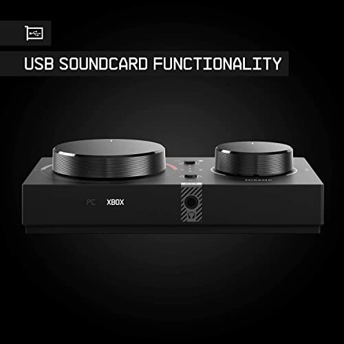 ASTRO Gaming A40 TR Wired Headset + MixAmp Pro TR, Audio V2,Dolby Audio, Swappable Mic, Game/Voice Balance Control, for Xbox Series X|S, One, PC, Mac - Black/Red