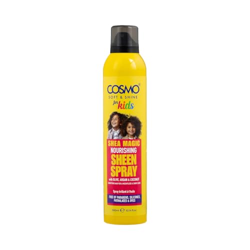 Cosmo Hair Care For Kids Soft & Shine Shea Magic Nourishing Sheen Spray 300ml miniatura 1