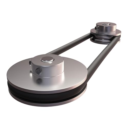 Harfington HTA240115HH000769 V-Type Pulley 3.17Mm Bore 20Mm Outer Dia Single Groove Aluminum Alloy thumb #4