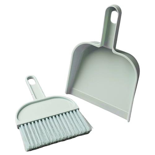 Xoeryoy Kleiner Besen und Staubpan Set tragbarer Mini -Handbesen und Dustpan Combo für Home Tisch Keyboard Sofa Küche – Bild 3