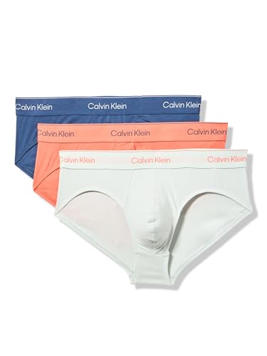 Calvin Klein Men's Icon Cotton Stretch 3-Pack Hip Brief