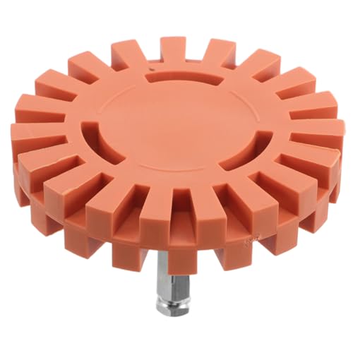 MUCKLILY Sticker Remover Wheel for Multi Use Adhesive Eraser Tool Rubber Power Drill Attachment for Tire Polishing and Vinyl Decal Removal User Friendly and Safe Operation