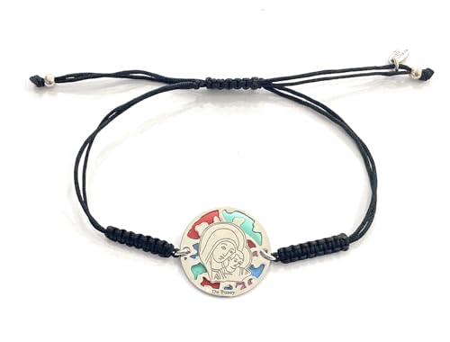 Bracelet Vierge du Chemin néocatéchuménal en argent pour prier au quotidien