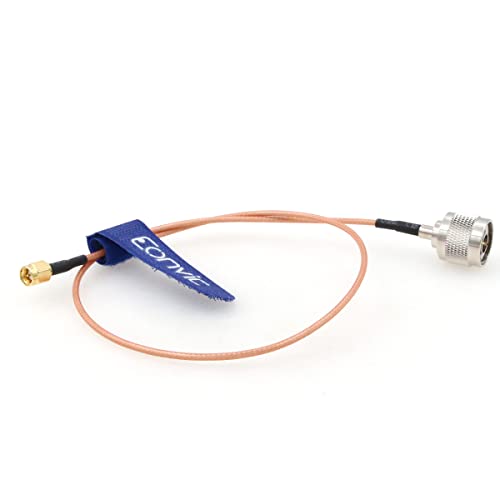 Eonvic SMA Male to N Male RF Coax Cable RG316 Antenna Extender Jumper Pigtail Cable for 4G/LTE Modems, Routers, Hotspots