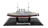 DeAgostini SMS Braunschweig 1902 Class Liner/Warship 1/1250 WS62