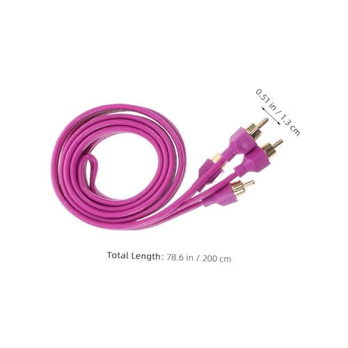 Cable de audio para subwoofer que garantiza una transmisión de sonido clara 2