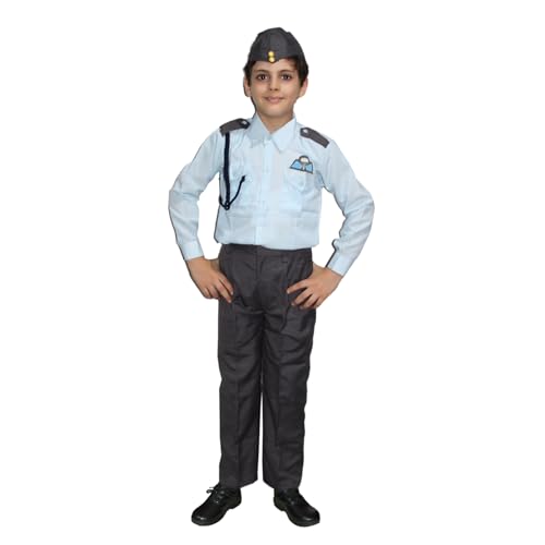Image of Kaku Fancy Dresses Our Helper Costume for Boys & Girls | Social Helper Doctor, Nurse, Fireman, Postman, Teacher, Farmer Dress For Kids