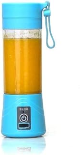 Aarvi Enterprise Plastic USB Juicer Bottle Blender Mixer for Soft Fruits (Blue)