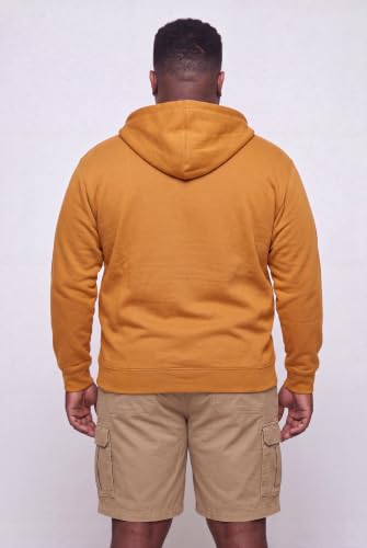 Image of KingSize Men's Big & Tall Fleece Zip-front Hoodie Jacket