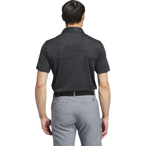adidas Men's Ultimate365 Textured Stripe Polo Shirt4