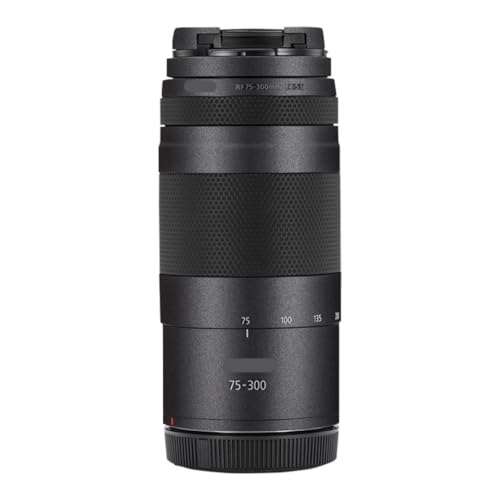 75-300 4-5.6 �J���������Y�X�e�b�J�[ �R�[�g���b�v �ی�t�B���� �{�f�B�v���e�N�^�[ �f�J�[���X�L�� �ɓK������ Canon RF 75-300mm F4-5.6(�f�B�[�v�O���[)