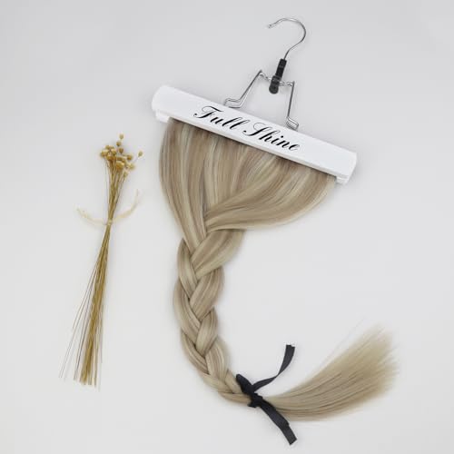 Image of Full Shine 24 Inch Invisible Weft Hair Extensions 130G Remy Human Hair