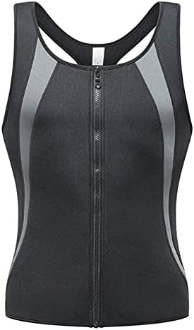 XMSM Sauna Vest Men’s Body Shaper Hot Sweat Workout Back Support Waist Trainer Weight Loss Tummy Control Corset Tank Top (Color : Black, Size : 3X-Large) XMSM Sauna Vest Men’s Body Shaper Hot Sweat Workout Back Support Waist Trainer Weight Loss Tummy Control Corset Tank Top (Color : Black, Size : 3X-Large)