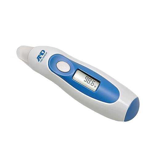 A&D Medical Digital Ear Thermometer, UT-302CN, Accurate, Instant-...