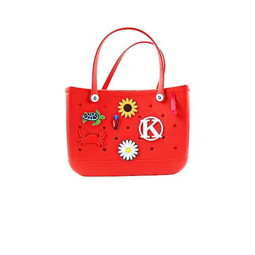 Flower Charms Compatible with Bogg Bags, Large Size Bag Insert Accessories, Personalize Your Tote with Decorative Daisy4