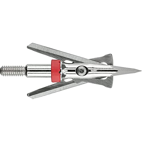 RAGE Hypodermic Crossbow Broadhead, 100g, Multi (39600),silver