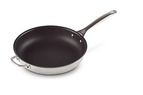 LE CREUSET 3-Ply Plus Stainless Steel 28cm Deep Frying Pan, 96600228000000 - Image 3