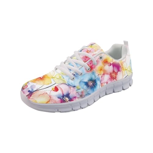 SYtrade Womens Walking Shoes Slip On Sneaker White Sole Flat Canvas Shoes4