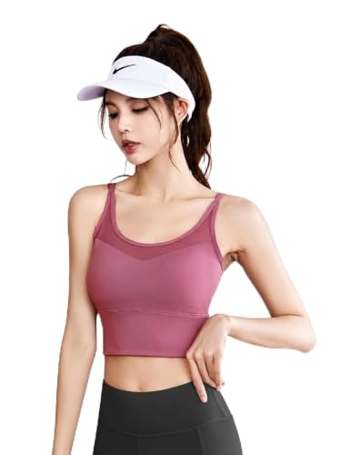 Image of Women Sports Bra | Seamless Design for a Stylish Look | Soft, Skin-Friendly Fabric for All-Day Comfort | Seamless Stretch Knit | Soft, Breathable, Lightweight & 4-Way Stretch (Open Back)