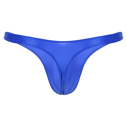Moily Men's Sexy Pouch G-String Thongs Pantie Shiny Glossy Swim Trunks Swimwear Bottoms Underpants2