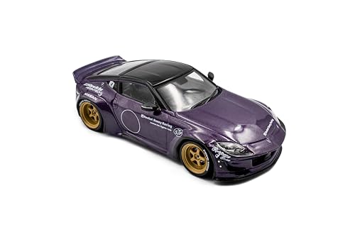 Modelo Nissan Fairlady Z Diecast Escala 1:43 miniatura 7
