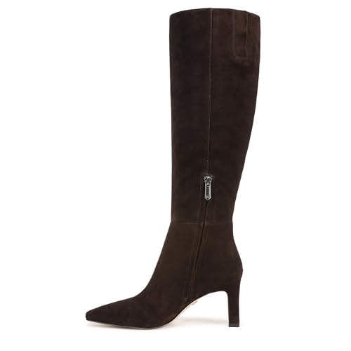 Sam Edelman Women's Sylvia Knee High Boot, Chocolate Brown Extra Wide Calf, 6.5 Wide by Sam Edelman - Image 9