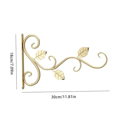 Support de suspension pour plantes extérieur porte-panier en fer - 3