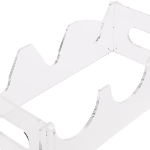 Soporte para 3 Botellas de Vino Acrílico Transparente miniatura 5