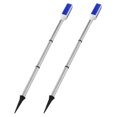 Luces solares para exteriores portátiles perfectas para guiar caminos de entrada y jardín