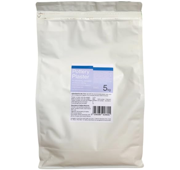 5kg - 25kg 陶器石膏 - セラミック、スリップキャスティング石膏型(5kg)