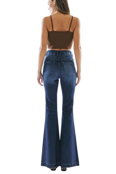 Kancan Ultra High Rise Super Flare Jeans KC7896D3