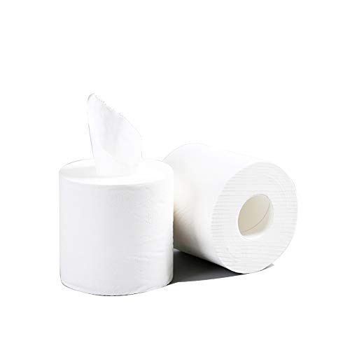 GBSELL Toilet Roll,Roll Tissue,Paper Towels Rolls,Toilet Paper,Household Paper Products,Soft Skin-Friendly Paper Towels,Various Options,Large Quantity for Home, Cafe, Shop, Restaurant etc (E, 2PCS)