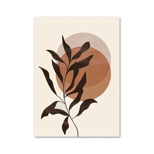 Posters et arts décoratifs boho paysage soleil pour grand salon