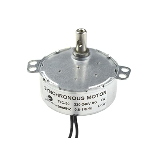 CHANCS TYC-50 Moteur du plateau tournant Moteur synchrone 220V Micro-moteur 0.8-1r/min CCW