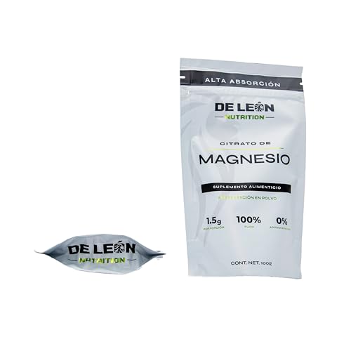 Vitamínicos, Sports polvo magnesio Marca DE LEON NUTRITION (3)