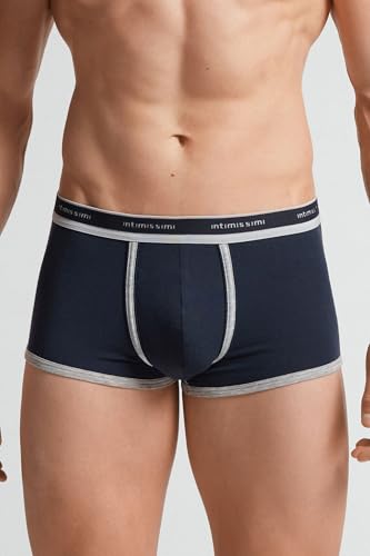 Man's Natural Fresh Cotton Boxers with Logo2