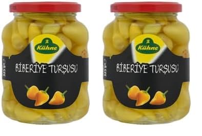 Kühne Biberiye Turşusu 370 ml 2li paket