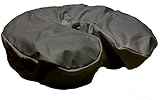 immagine prodotto Therapist's Choice Copertura impermeabile per il viso, riutilizzabile e lavabile in lavatrice, 4 pezzi per confezione. (nero)