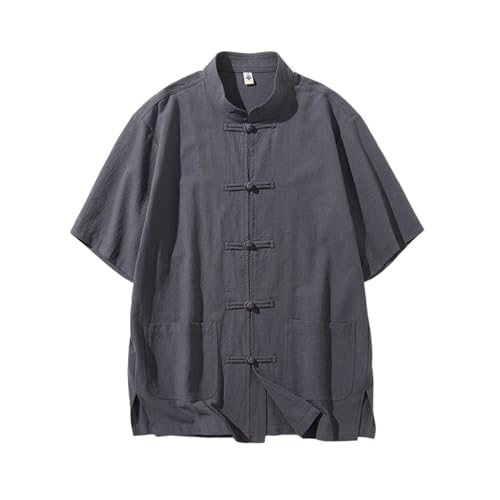 Chemise été homme manches courtes idéale pour les vacances et terrasses