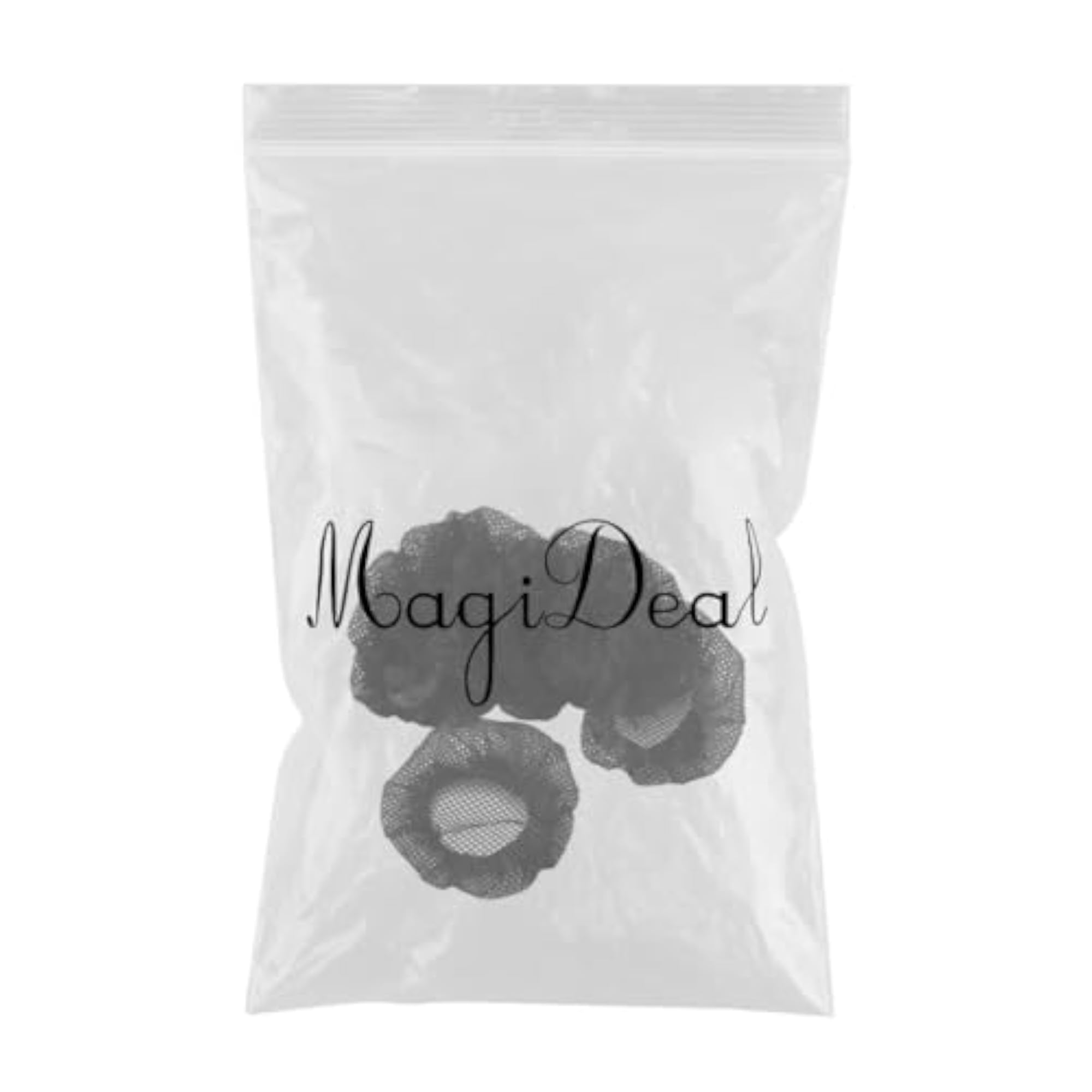 3pc Ladies Crochet Mesh Bun Cover Snood, Hair Accessories