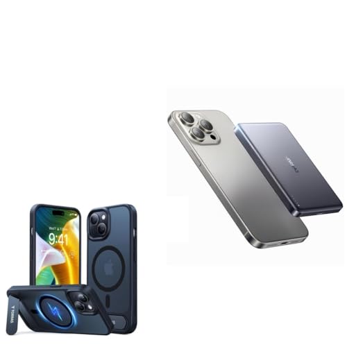 TORRAS Magnetic Case & Magnetic MiniMag Power Bank, 10,000mAh - Buy Together to Save 15%