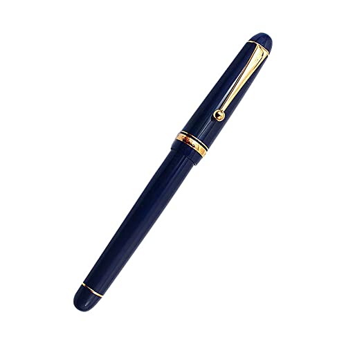 Image of Pilot Custom 74 Fountain Pen Dark Blue Resin ? Medium Nib