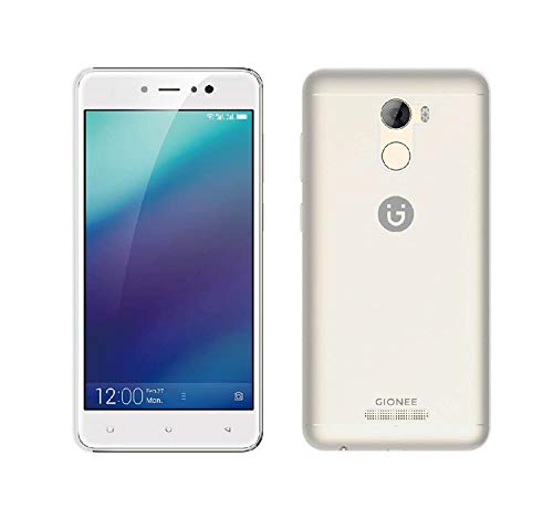 Image of COVERBLACK Rubber Back Cover for Gionee A1Lite - Transparent