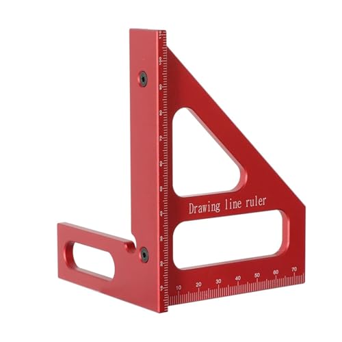 Transportador de escuadra para carpintería de aleación de aluminio