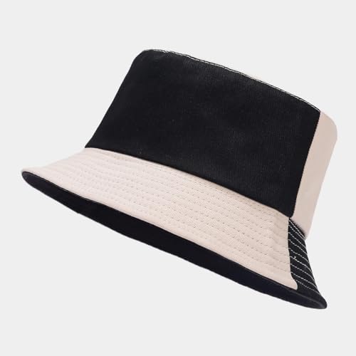 Image of Quanhaigou Bucket Hat for Men Women,Packable Reversible Printed Sun Hats,Fisherman Outdoor Summer Travel Hiking Beach Caps