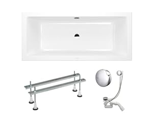 VBChome 01 Einbaubadewanne 180x80 cm Acryl