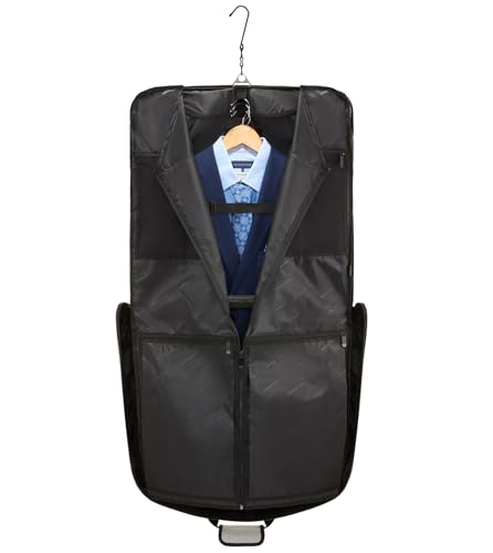 HUGH BUTLER Suit Carrier - Suit Bags for Men - Travel Garment Bags for 3 XL Suits - Suit Cover for a Businessman - Luggage Bag - Clothes Without Creases