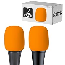 The windscreen helps mitigate background noise and vocal plosives, while adding protection to the microphone element. The density of the specialty acoustic foam is optimized to help protect the microphone element from air bursts without muffling the ...